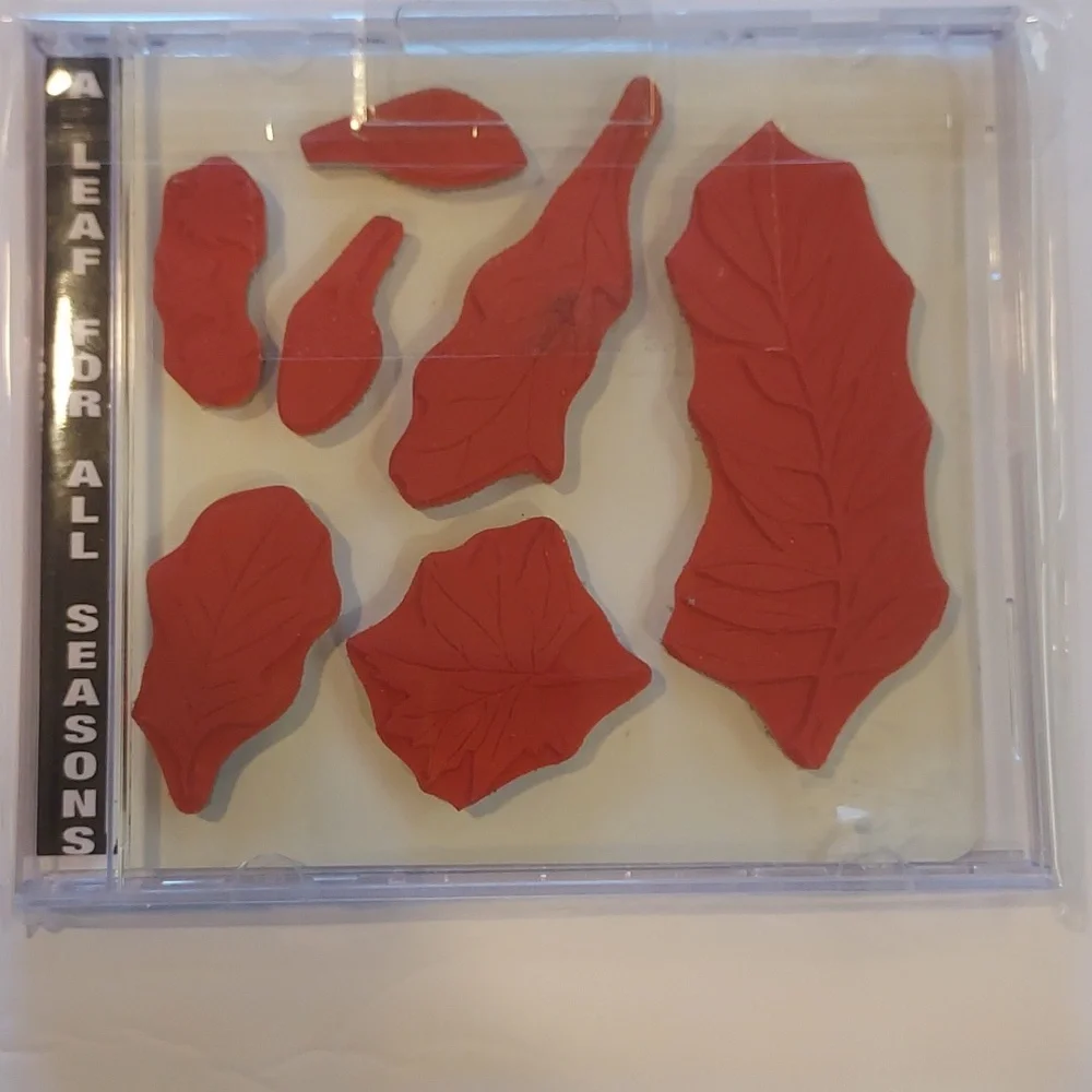 Rubber Stamps Leaf Pattern Leaves Stamp Set